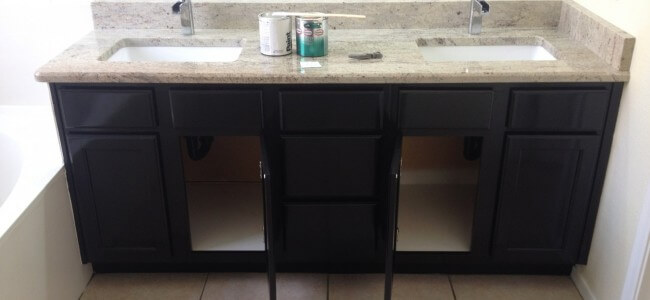 Bathroom Cabinets Paint and Refinish